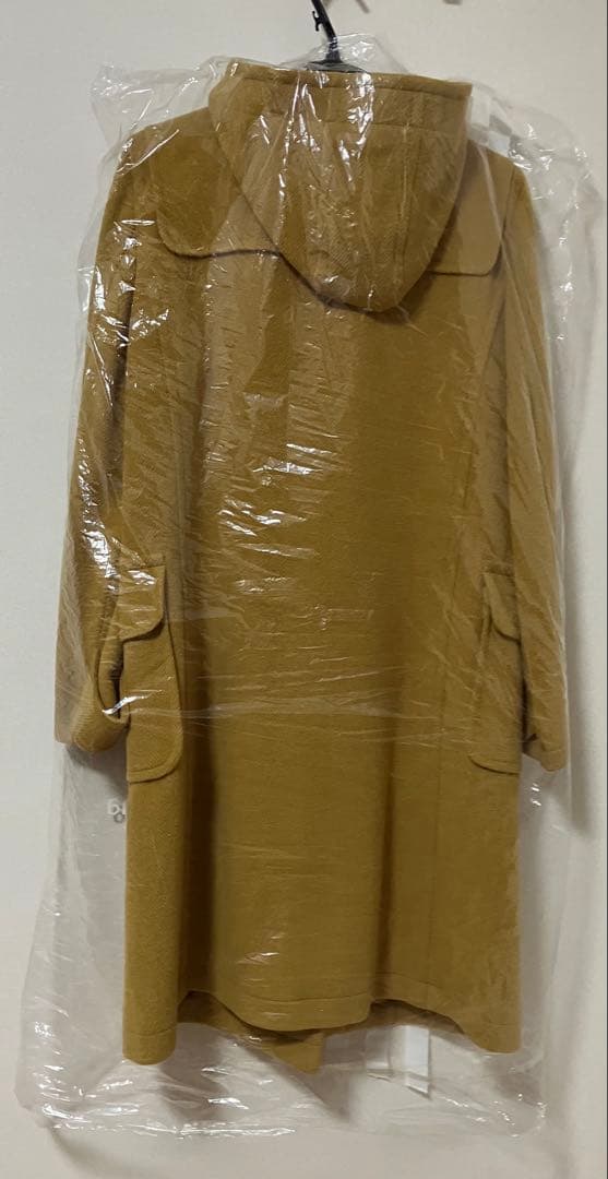 【クリーニング済】yorklandダッフルコート（マスタード）11AR