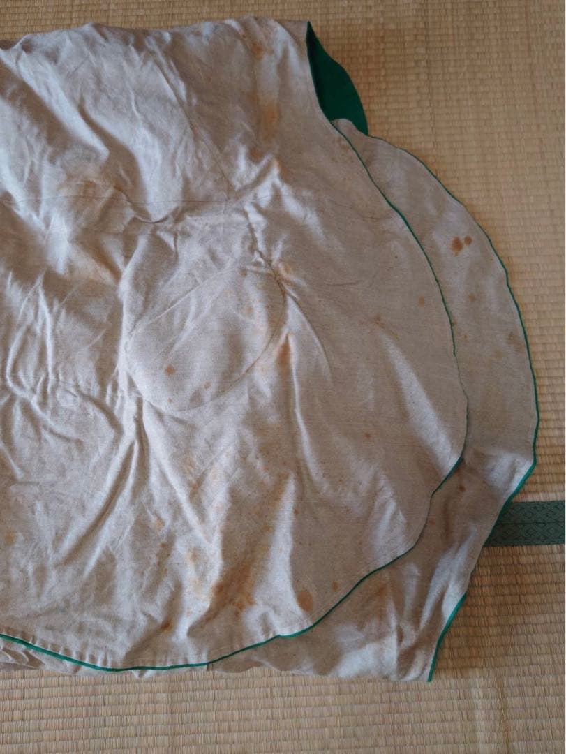 シロクマ　剥製カーペット