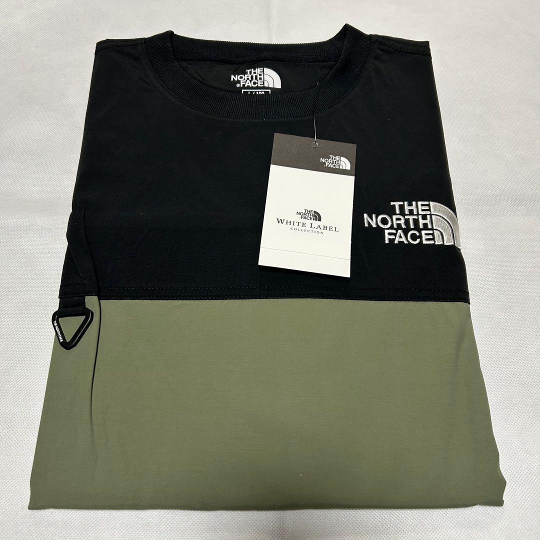 ノースフェイス ALBANY EX CREWNECK カーキ & ブラッL 2点