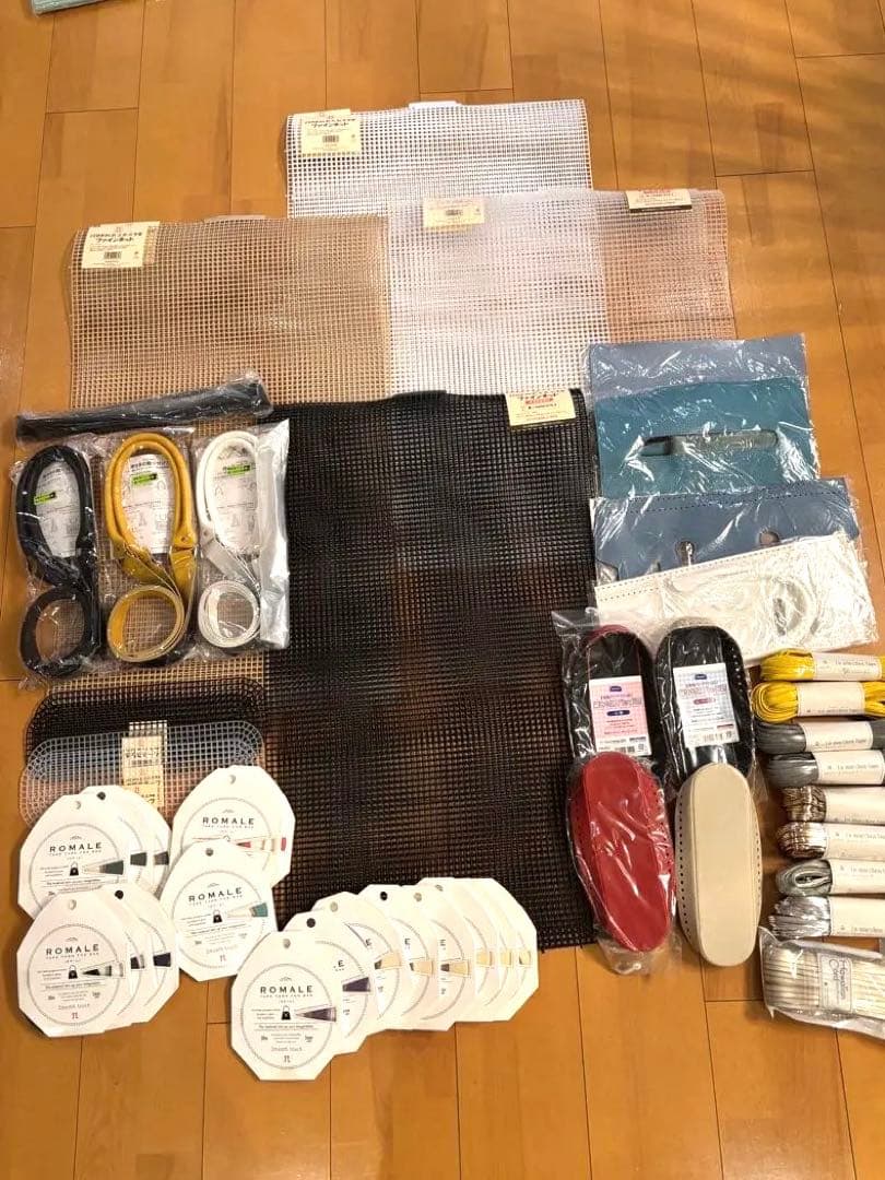 最終値下げ❗️ハマナカファインネット　ラメルヘンテープ類色々53点セット新品