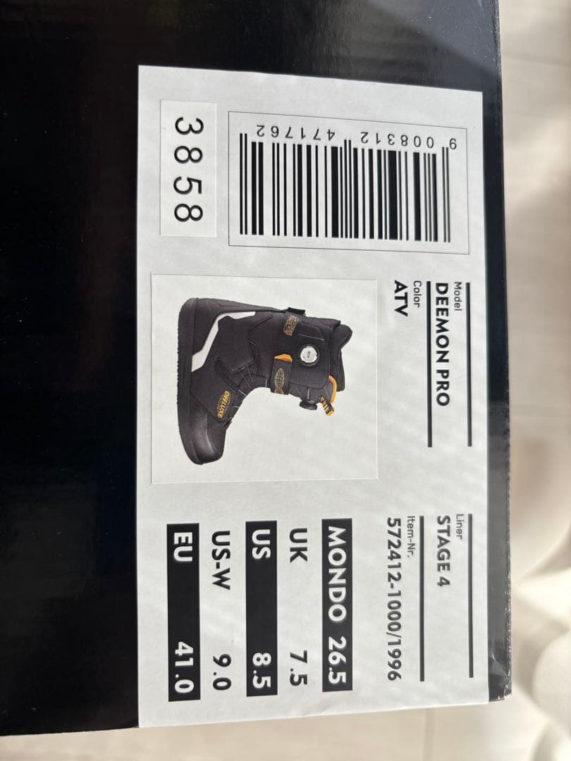 スノーボード DEELUX DEEMON PRO S4 26.5