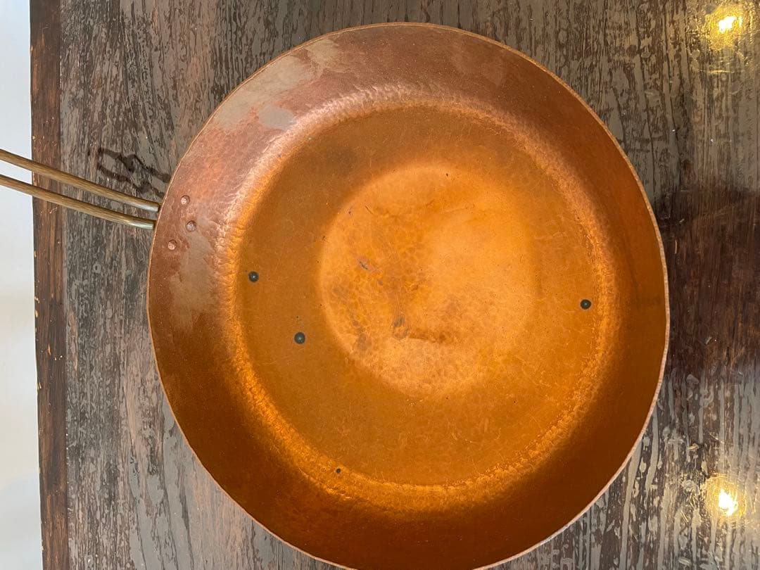 水野正美　銅鍋　フライパン　27cm