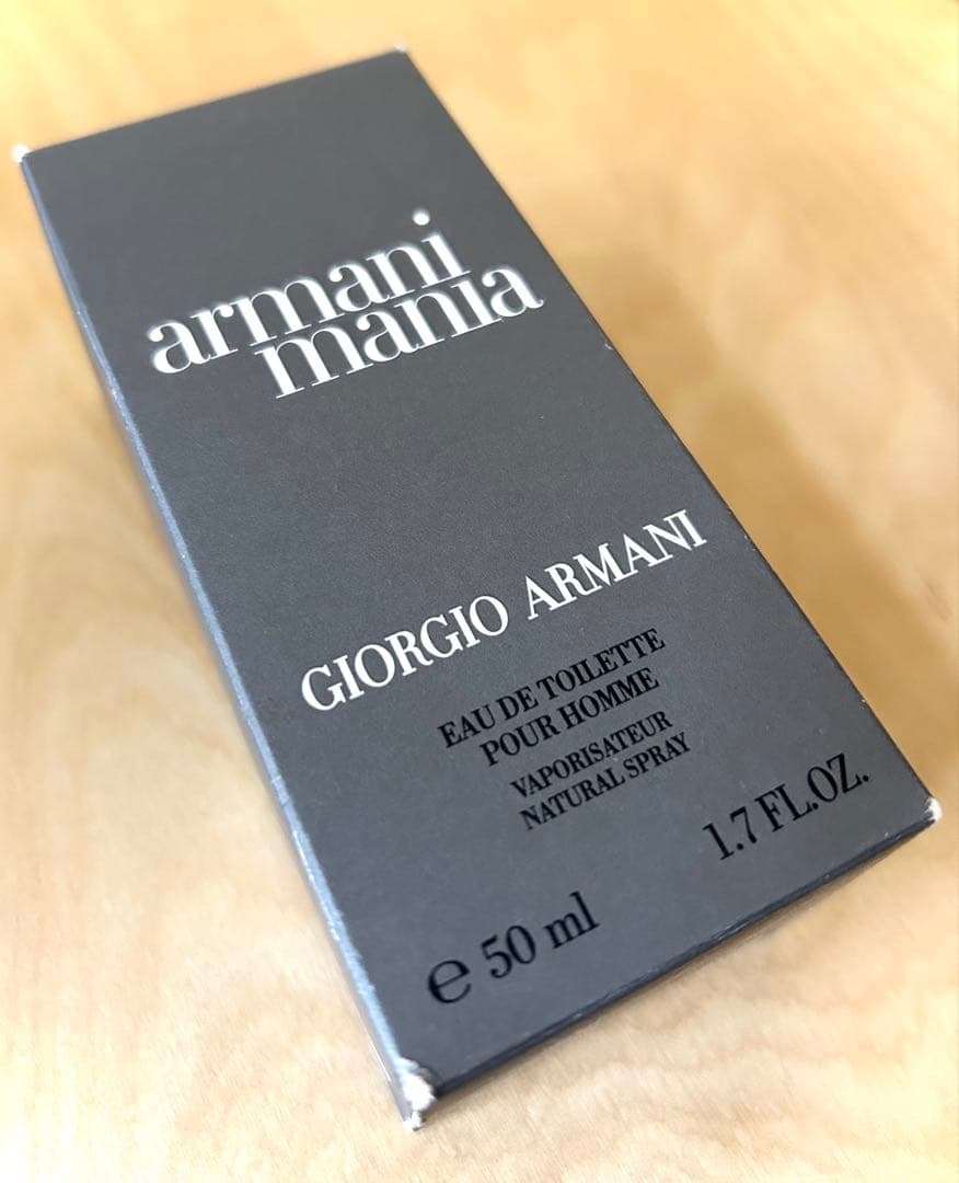 ジョルジオアルマーニ アルマーニ マニア プールオム EDT50ml 稀少銘柄