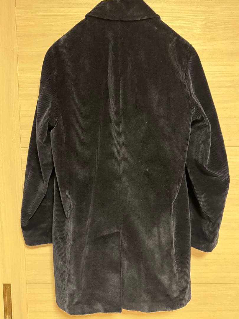 PALTO ネイビー コーデュロイ チェスターコート48サイズ
