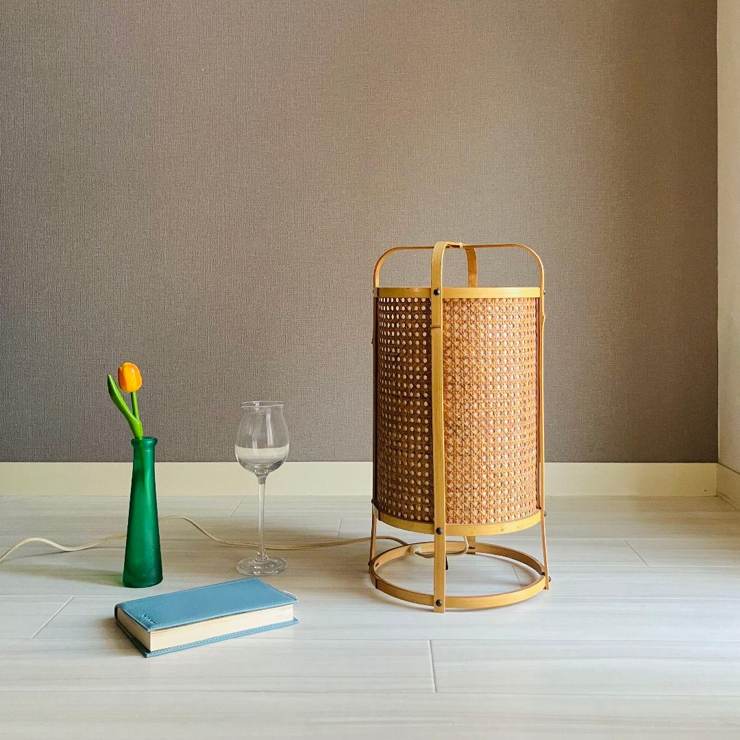 民藝 ジャパニーズモダン 竹と和紙の照明 バンブーライトDCS corp