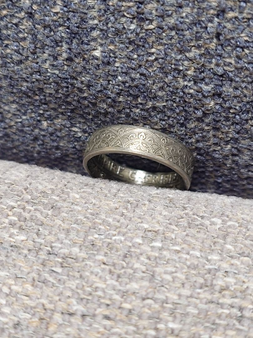 希少品 リング モロッコ 25サンチーム 14号