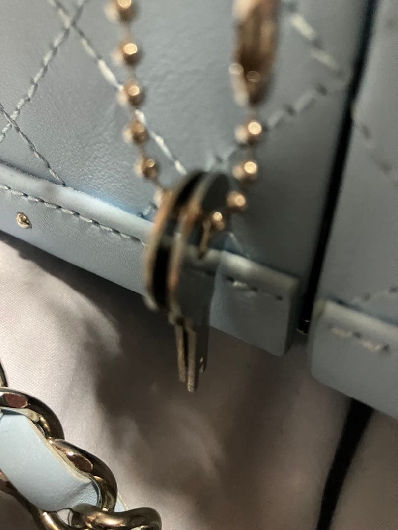 ① エンジェル シャンパン ドゥミセック 空箱 ピンクとブルー　２個セット