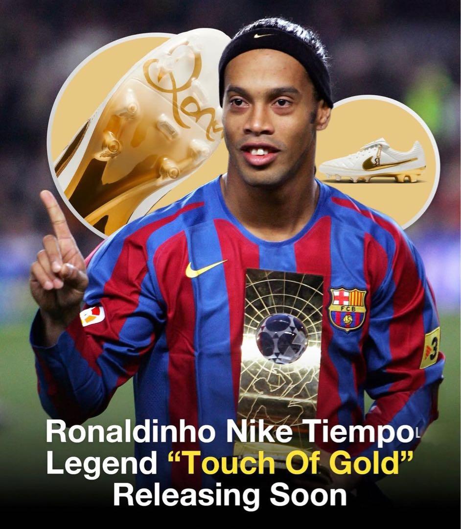 Ronaldinho × Nike Tiempo Legend FG Touch