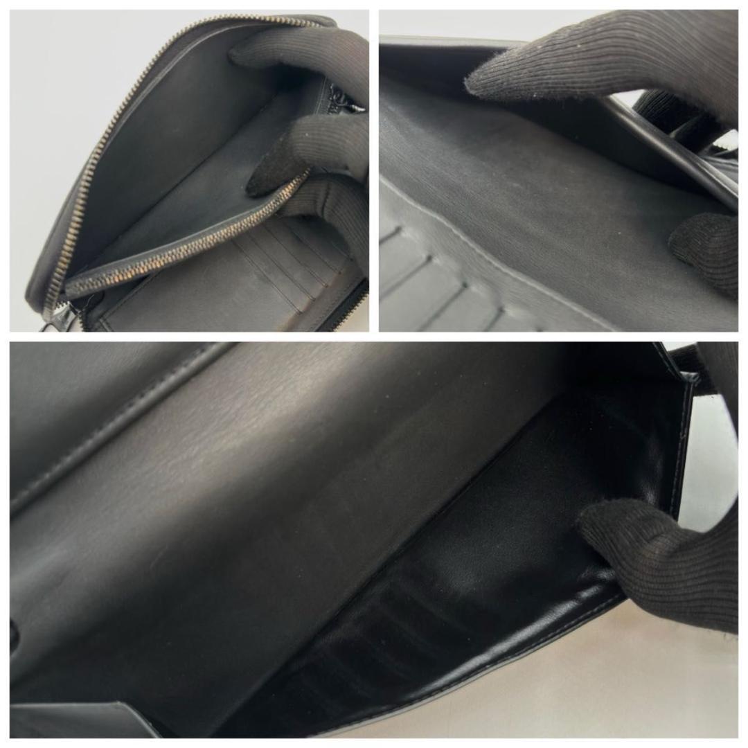 極美品 現行 ルイヴィトン ジッピーウォレット ヴェルティカル トリヨン 黒