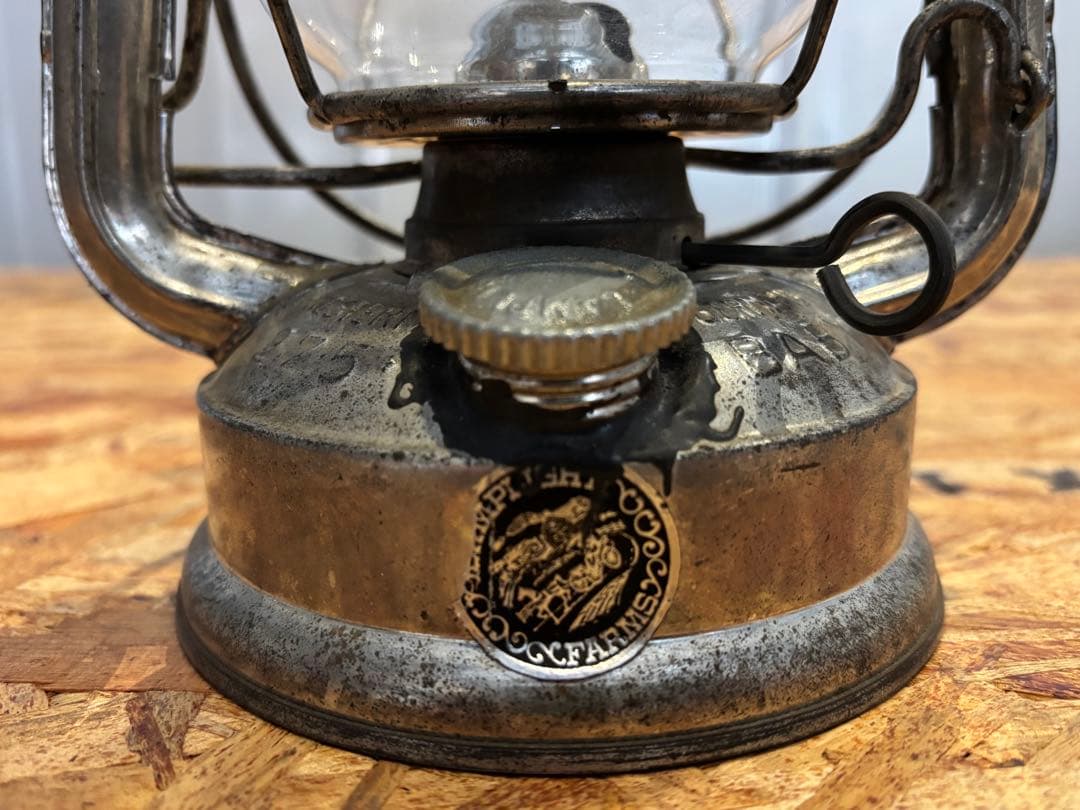 Feuerhand 275 ランタン Farms / 錫メッキ 西ドイツ製