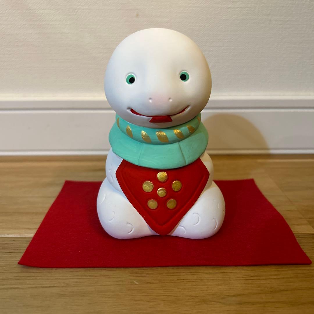 太宰府天満宮　2025 干支　置物（巳・大）