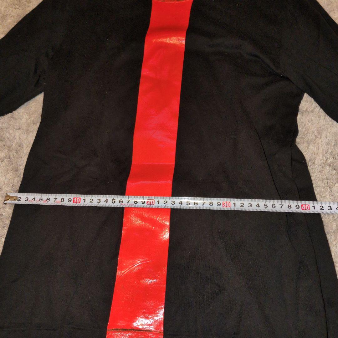 RYUICHIRO SHIMAZAKI 長袖　ロンT ブラック/オレンジ