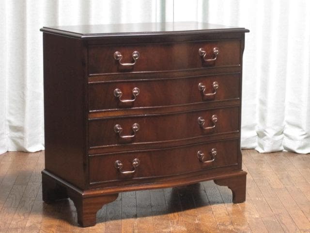 英国 イギリス ジョージアン様式 マホガニー材 ドロアーチェスト/4ドロアー