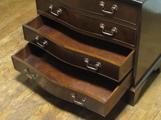 英国 イギリス ジョージアン様式 マホガニー材 ドロアーチェスト/4ドロアー