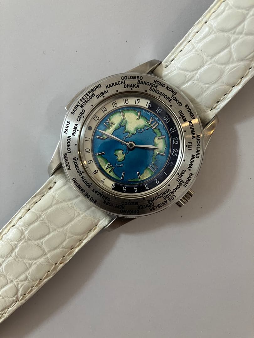 ジャンクShellman World Time Minutes Repeater