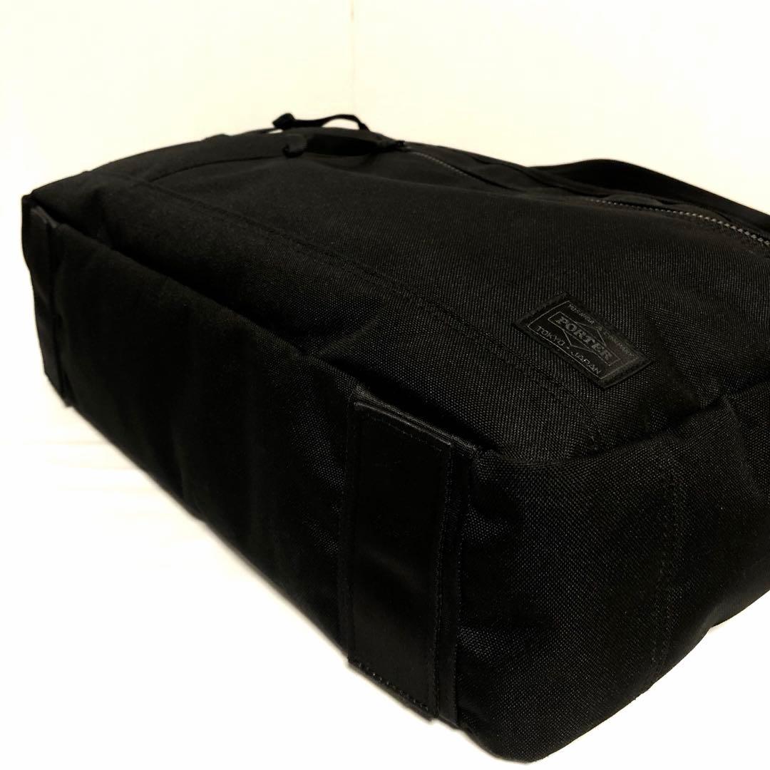 未使用級✨ポーター インタラクティブ トートバッグ A4可大容量 黒 吉田カバン