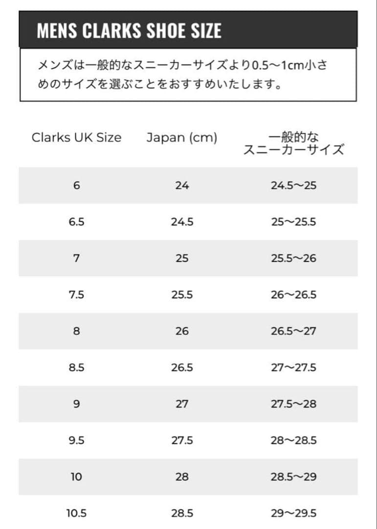 【新品未使用】Clarks アンコスターレススニーカー 本革 ホワイト UK9