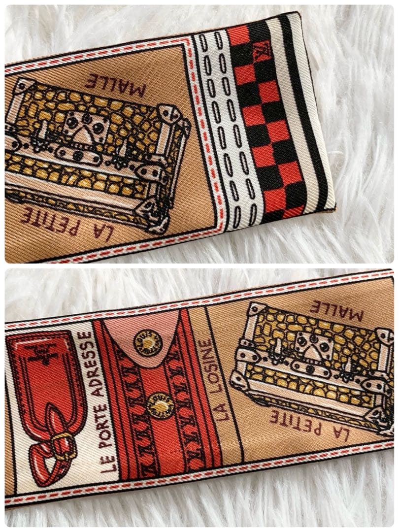 LOUIS VUITTON　ルイヴィトン　バンドーBB　ジュ　ドゥ　ルイ　シルク