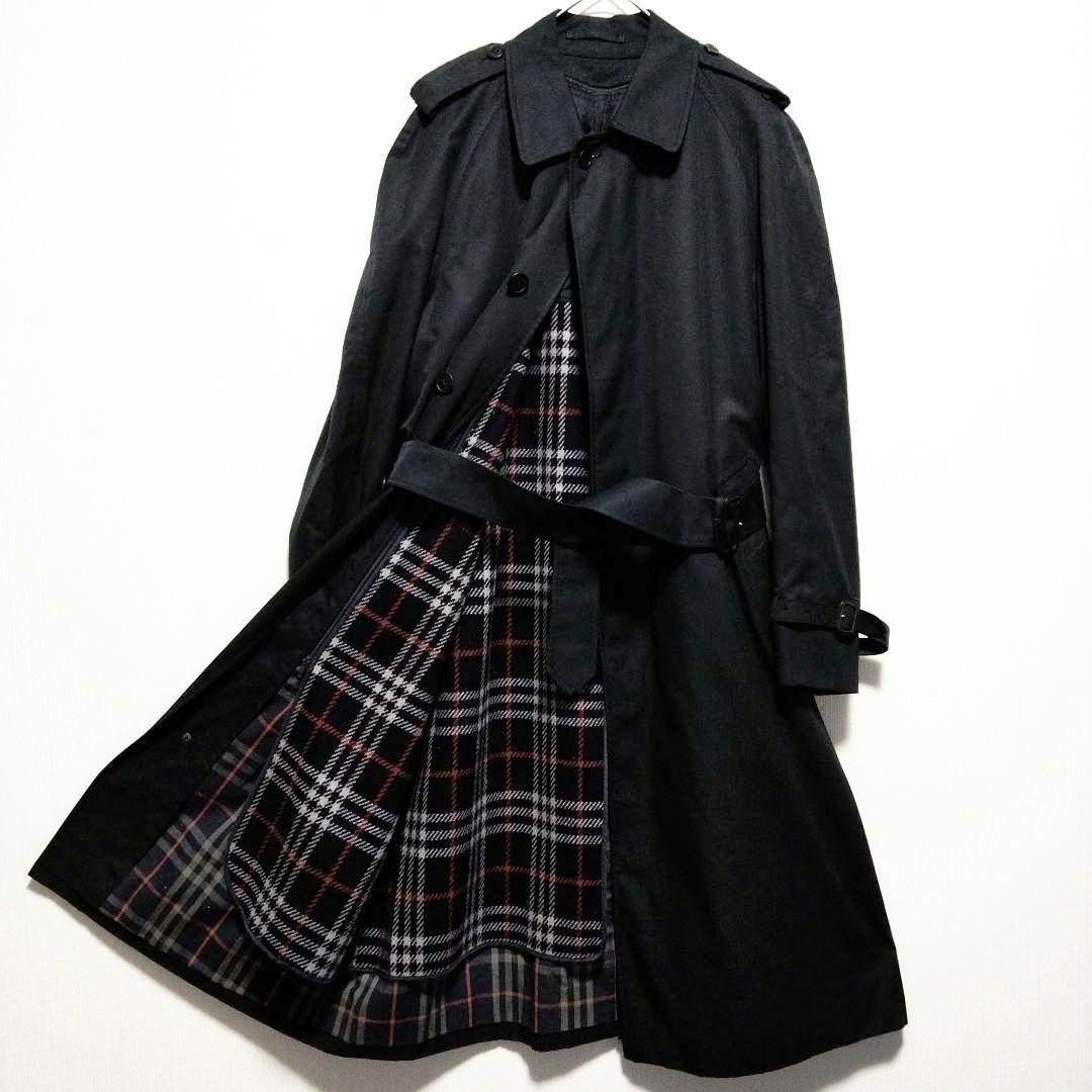 大きいサイズ　バーバリーズ　Burberrys　トレンチコート　ノバチェック