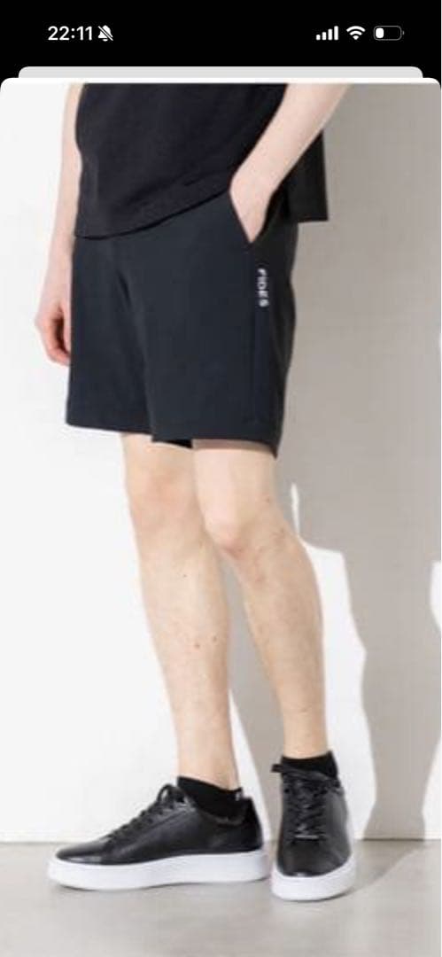 ★新品未使用　FIDES GOLF ネイビー サイズＬ