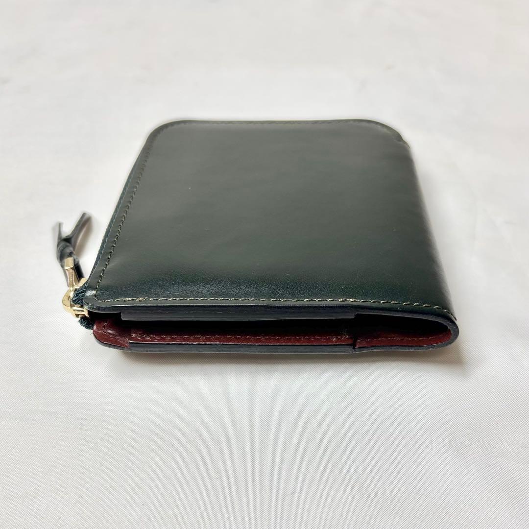 【美品 限定品】　Munekawa L字ファスナー財布　クラム　バイカラー　希少