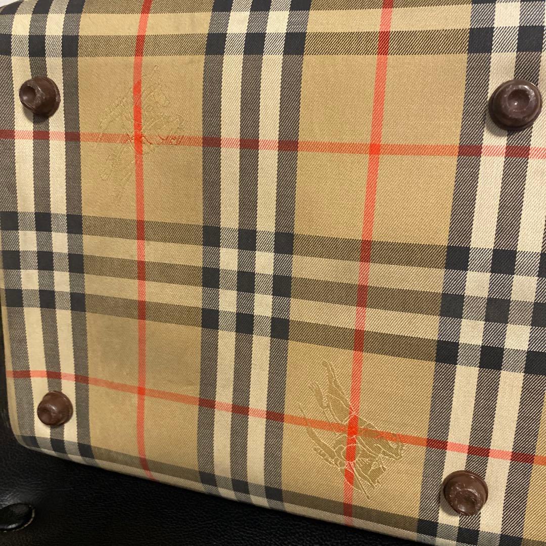 Burberrys ノバチェック　ボストンバッグ　バーバリー　ヴィンテージ