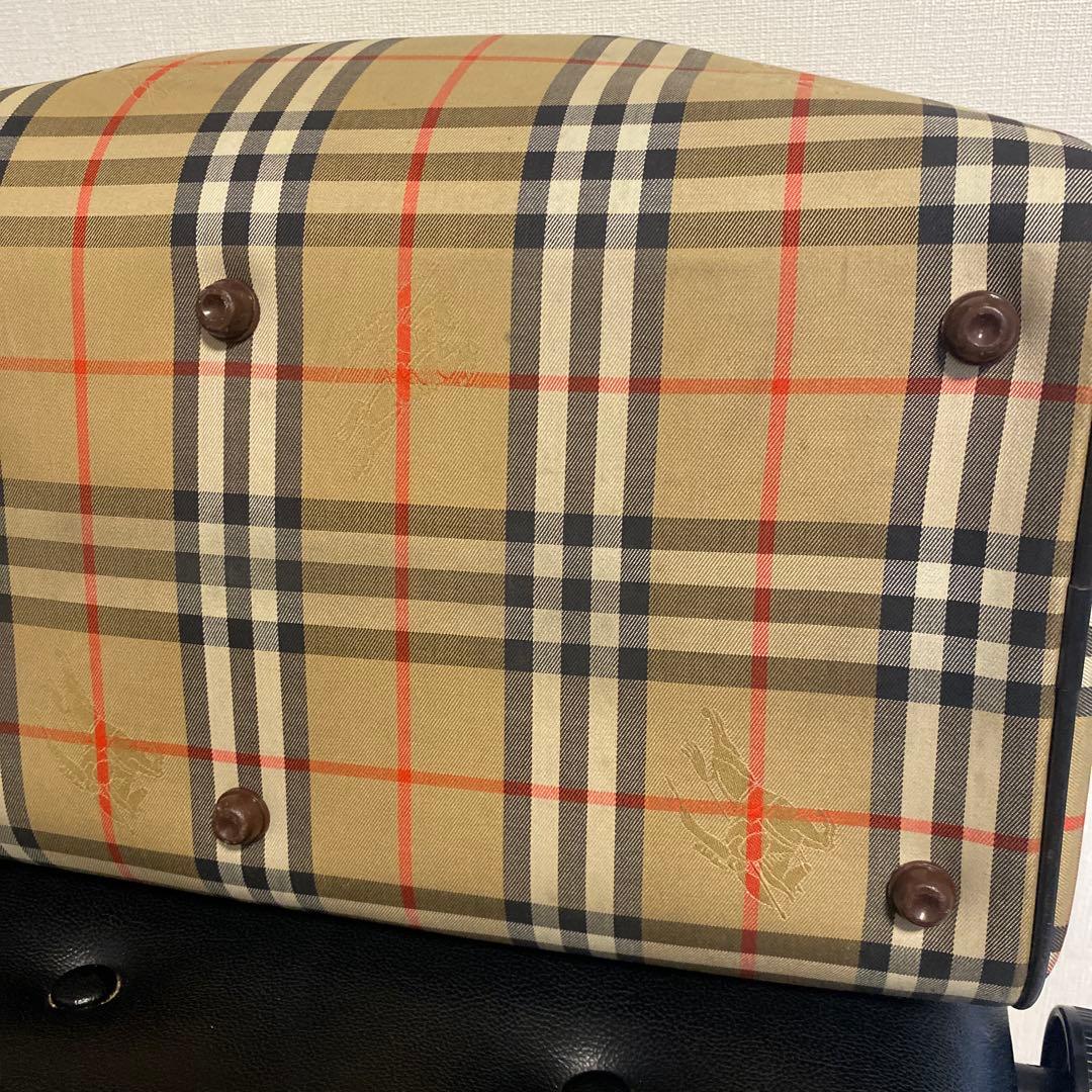 Burberrys ノバチェック　ボストンバッグ　バーバリー　ヴィンテージ