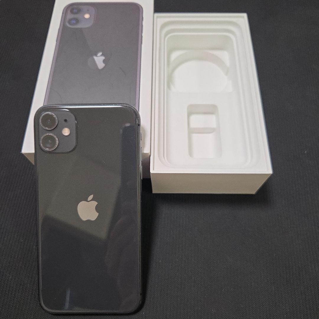 Apple iPhone 11 ブラック 本体 箱付き