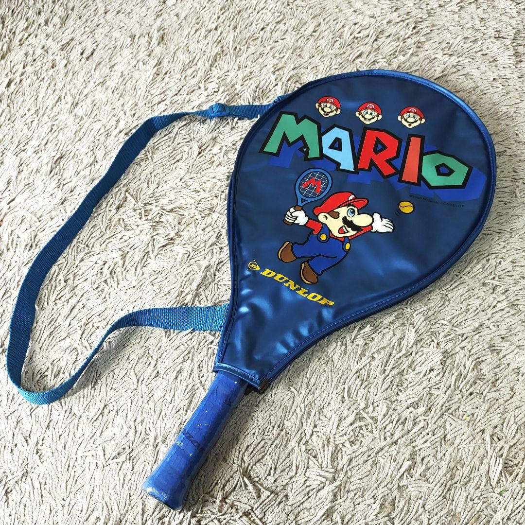 【新品未使用】マリオテニス64　テニスラケット　ジュニア DUNLOP