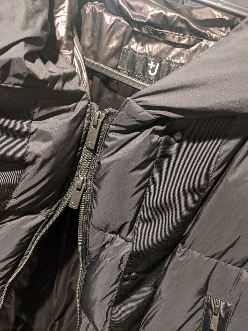 S*a様 UNIQLO +J ロングダウン コート ジルサンダー 黒 Lサイズ