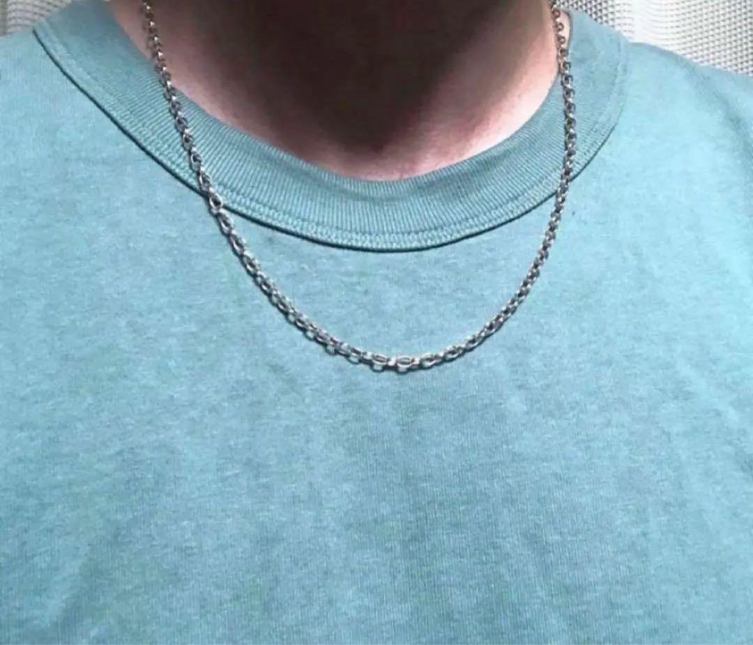 美品‼️GUCCI 3.2ミリ　シルバー925 チェーンネックレス