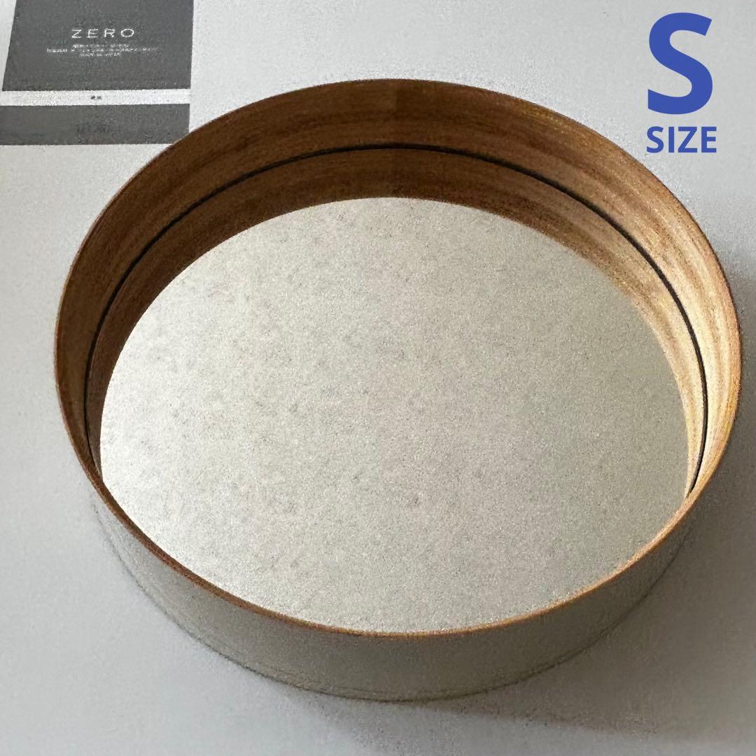 【TEORI】 テオリ ZERO ゼロ 壁掛けミラー Sサイズ 乳白