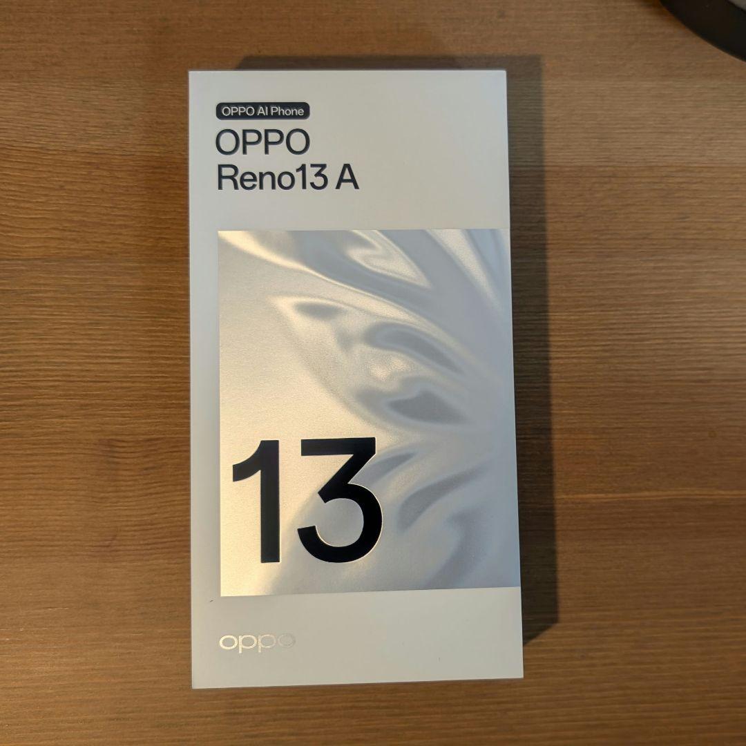 【新品未使用】　OPPO Reno13 A　ルミナスネイビー