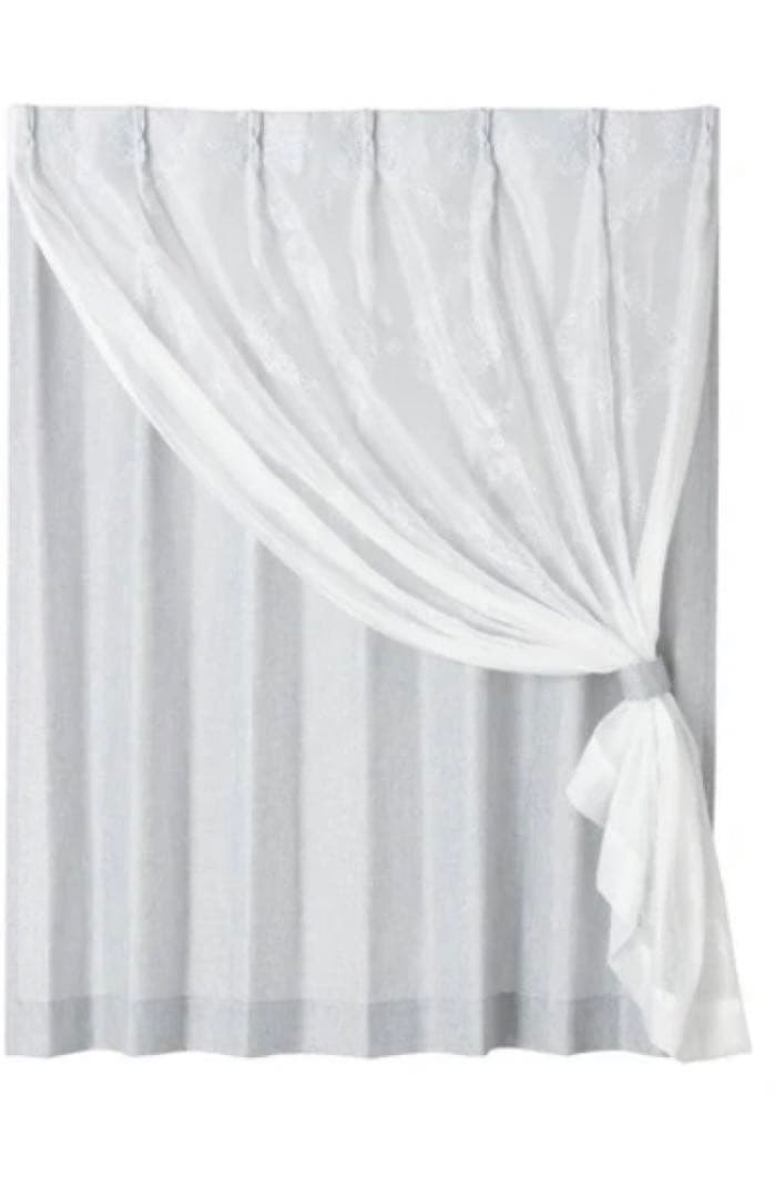 ■ Franc franc フランフラン カーテン 2枚セット ダブル レース