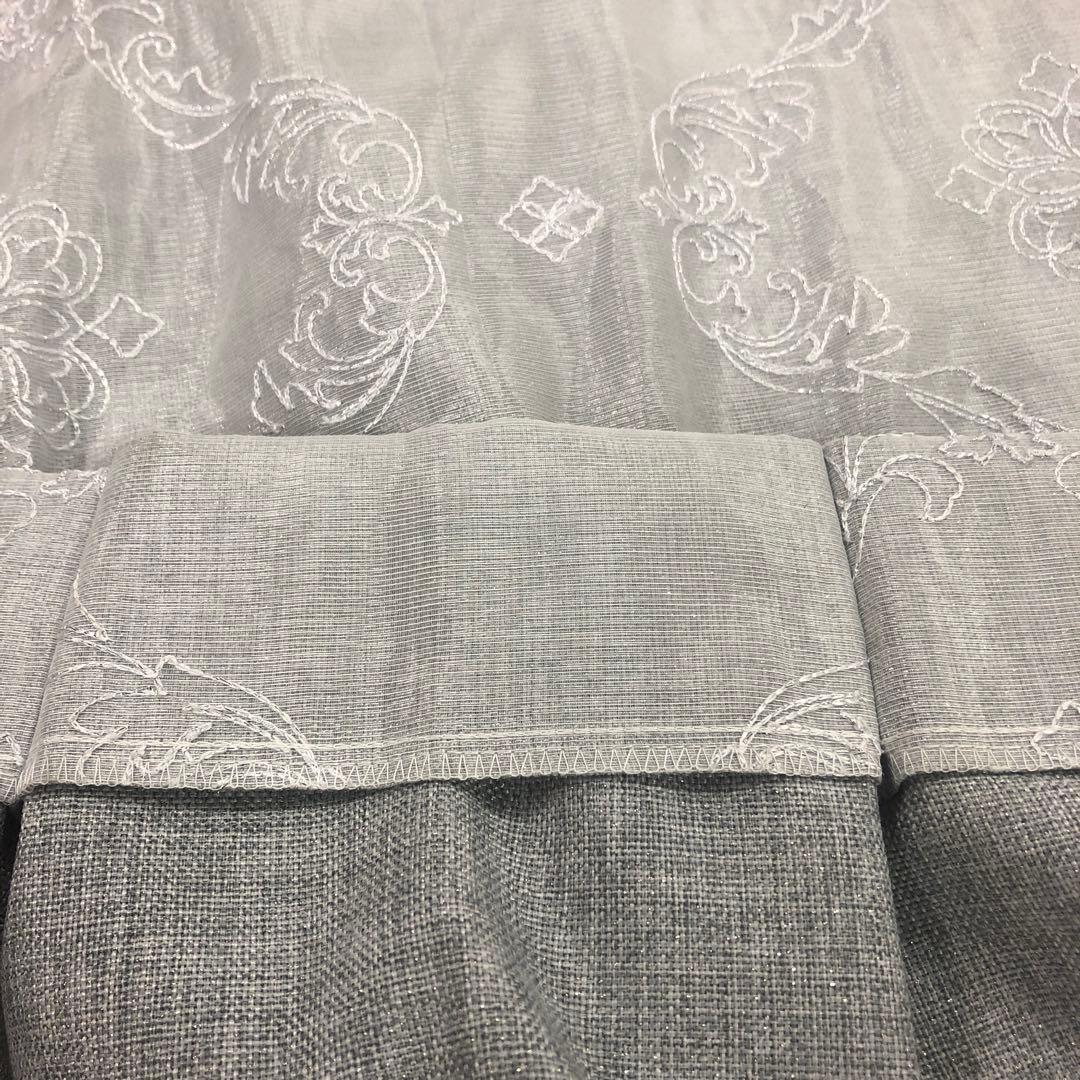 ■ Franc franc フランフラン カーテン 2枚セット ダブル レース