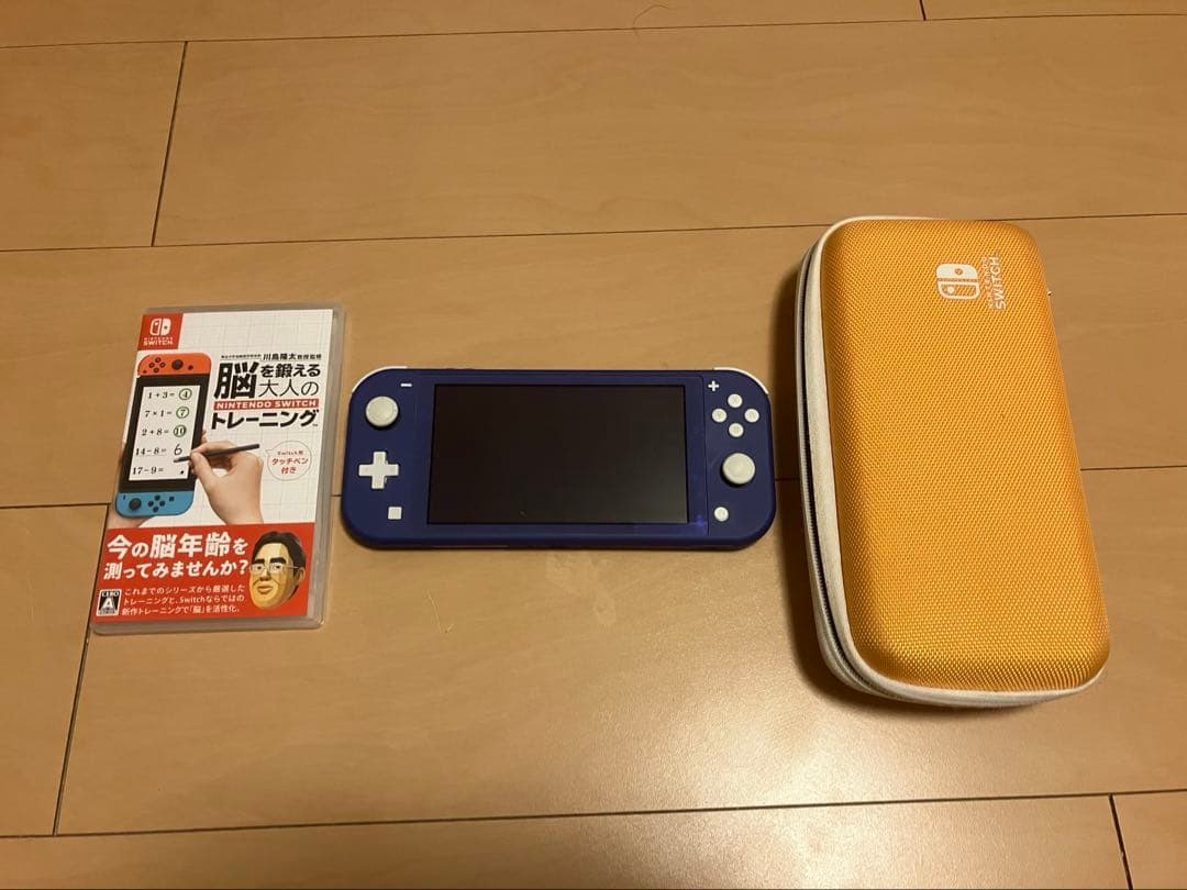 Nintendo Switch Lite ブルー　ソフト付き　ケース付き