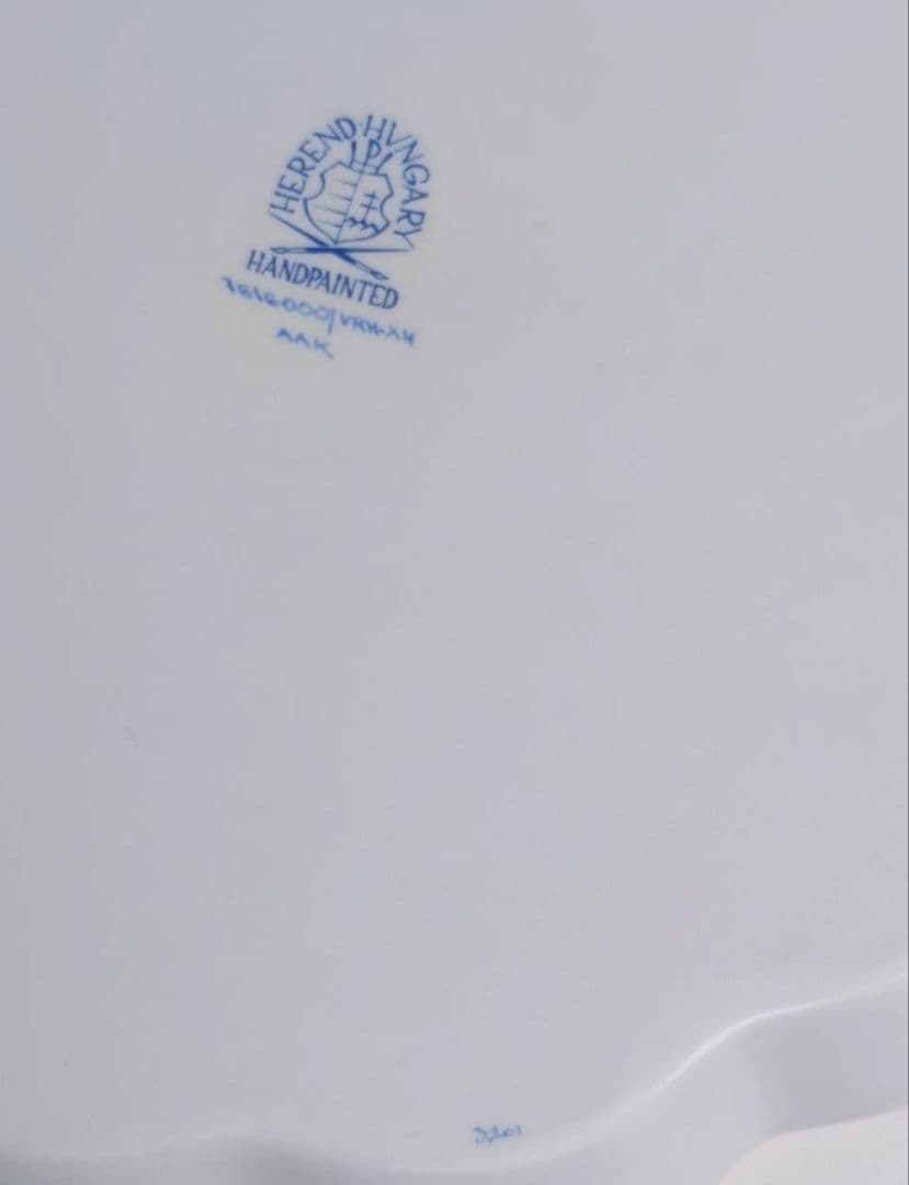 ✩希少品✩　ヘレンド　ウィーンの薔薇　ピンク　花形プレート