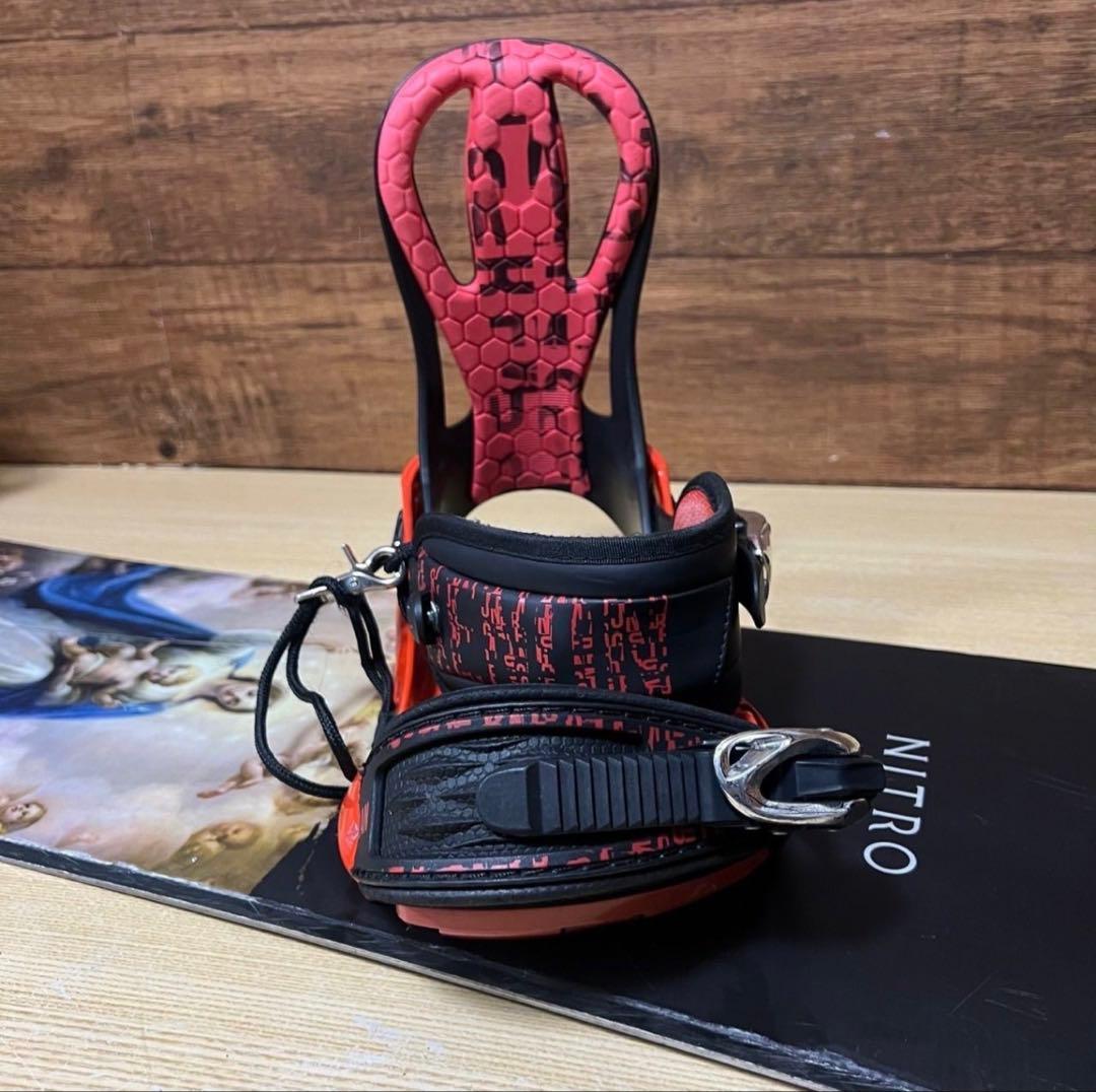 NITRO ナイトロ ダブルキャンバー　メンズスノーボード４点セット　メンテ済み