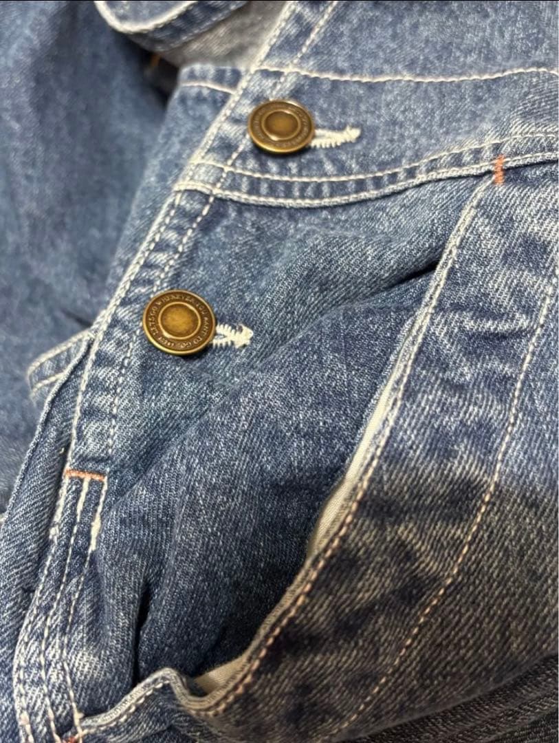 サロペット・オーバーオール・オールインワン ARGUE OVERSIZED LADY OVERALL DENIM