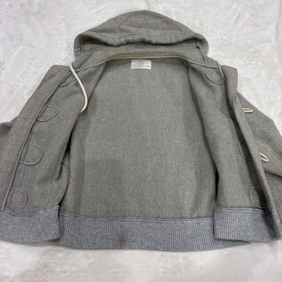 ケイスケカンダ　keisuke kanda ダッフルコート　グレー