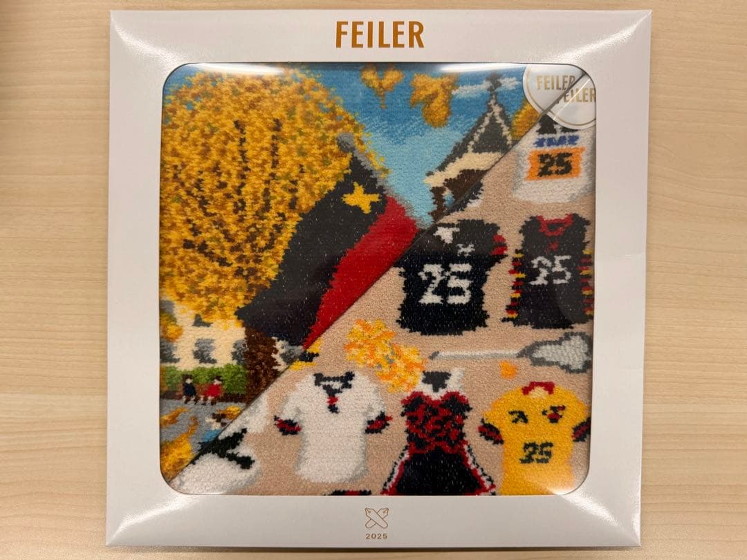 大幅値下！(非売品)慶應連合三田会2025 フェイラーコラボタオルハンカチ