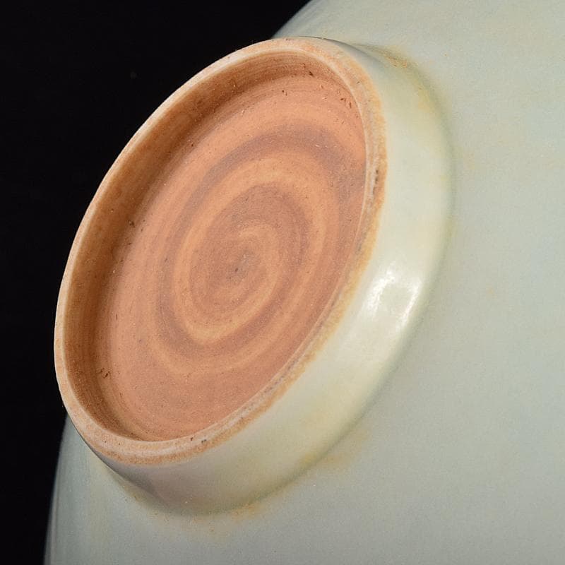 中国　影青　青白釉　陽刻　鳳凰花文　唐子文　鉢　2点　時代箱付　M　R7779