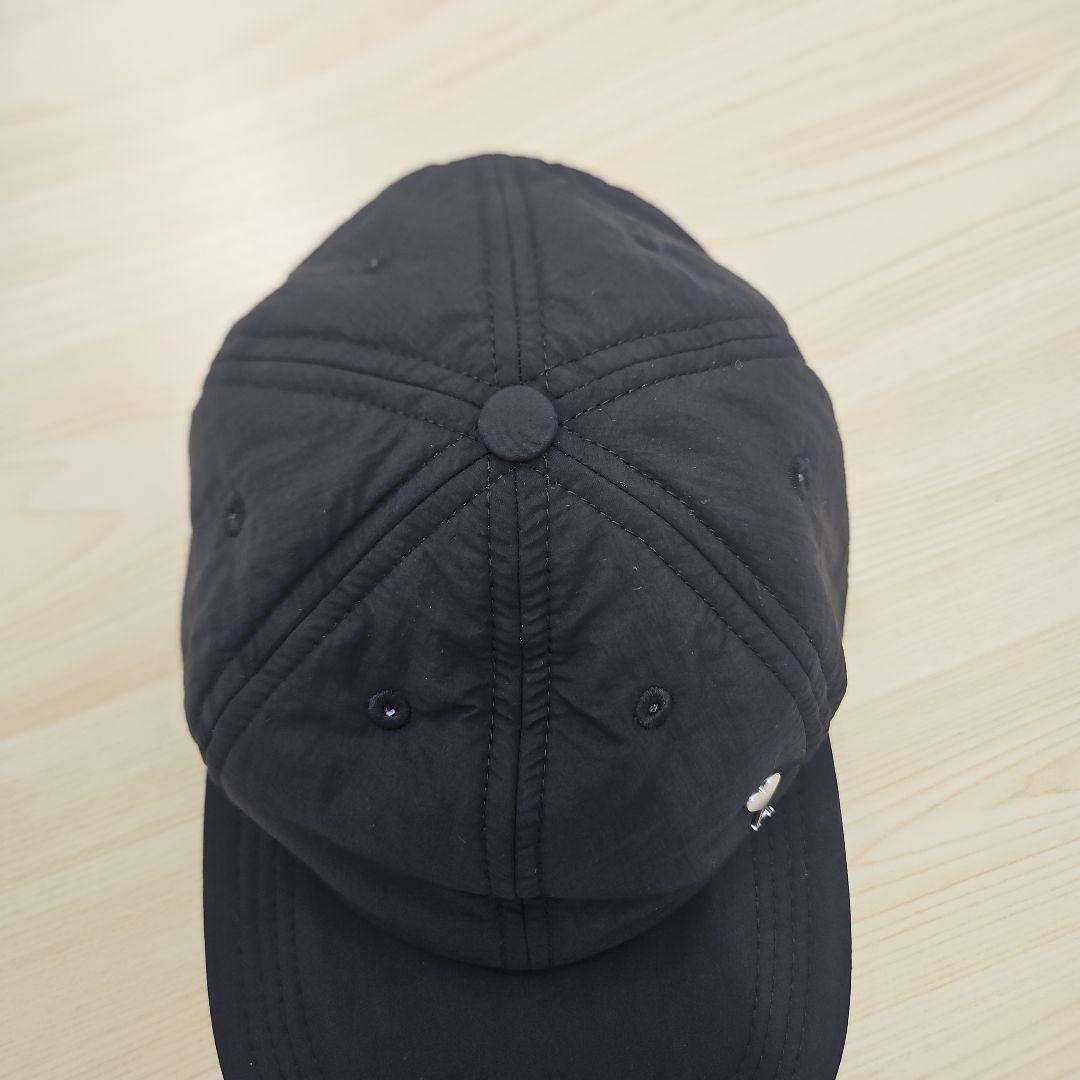 アミパリス ami 黒 ナイロンキャップ スタッド