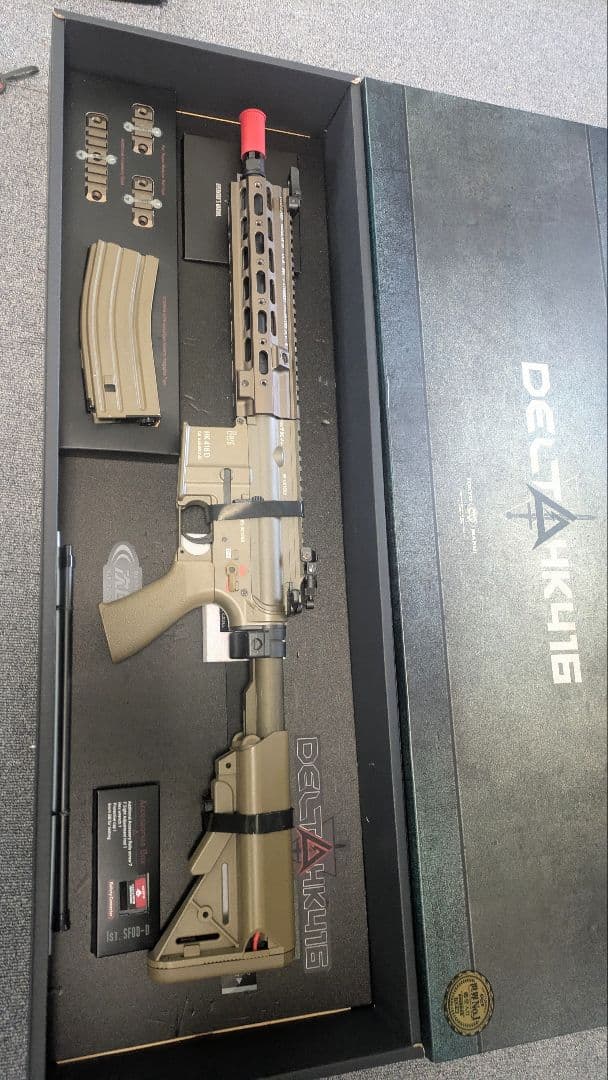 HK416D デルタカスタム　次世代電動ガン 　スコープセット