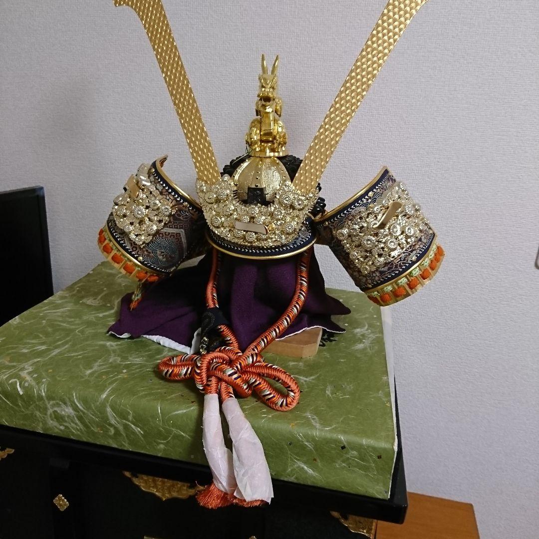兜　兜師　龍玉作　五月人形 豪華装飾