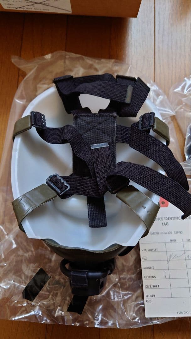 米軍M40ガスマスク 実物 未使用品 ダンボール箱入りセット