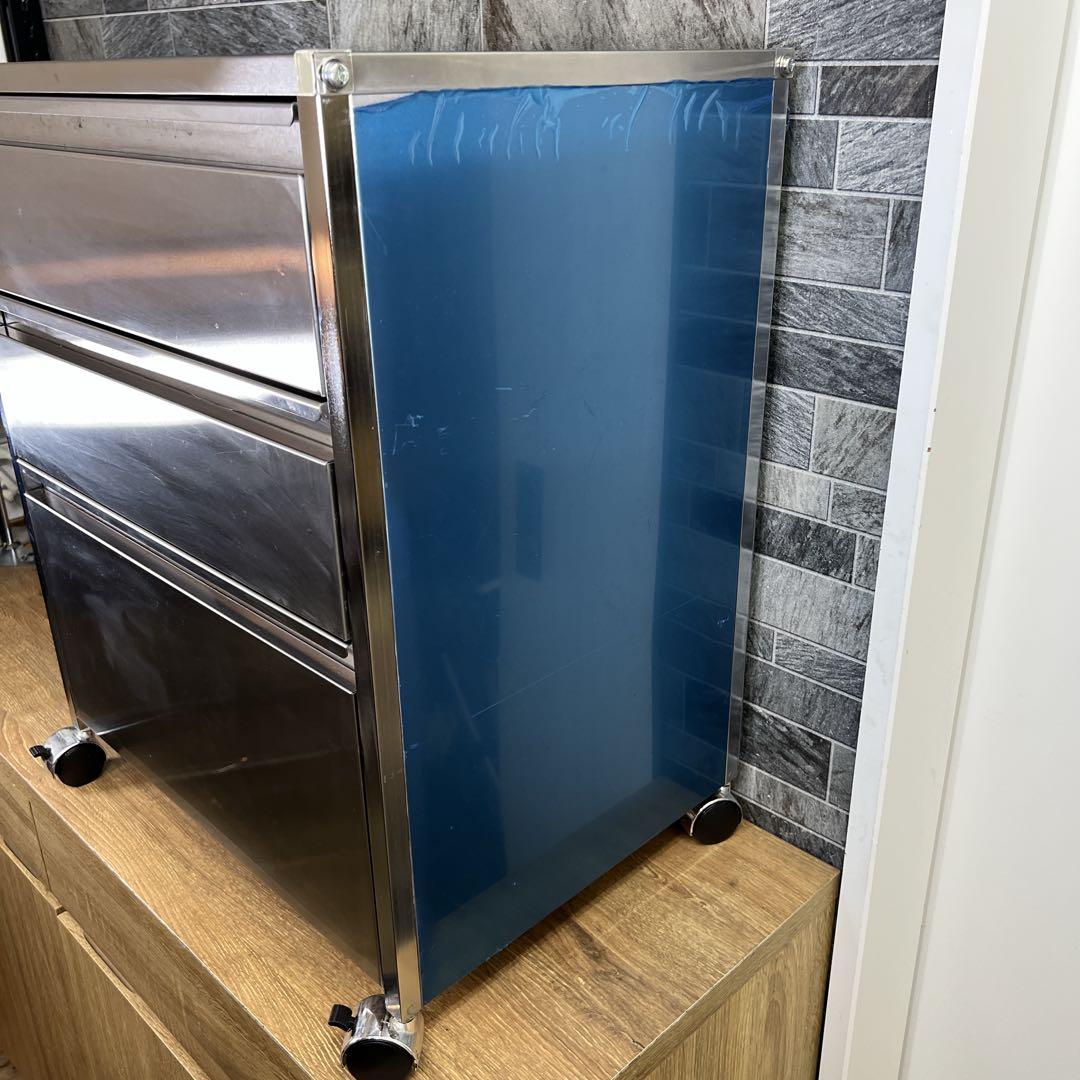 【希少】dinos　ディノス　ステンレスシンク下収納　引き出し収納　ワイドタイプ