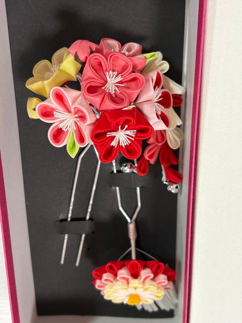 おはりばこ 髪飾り 華梅かんざし 七五三 日本髪