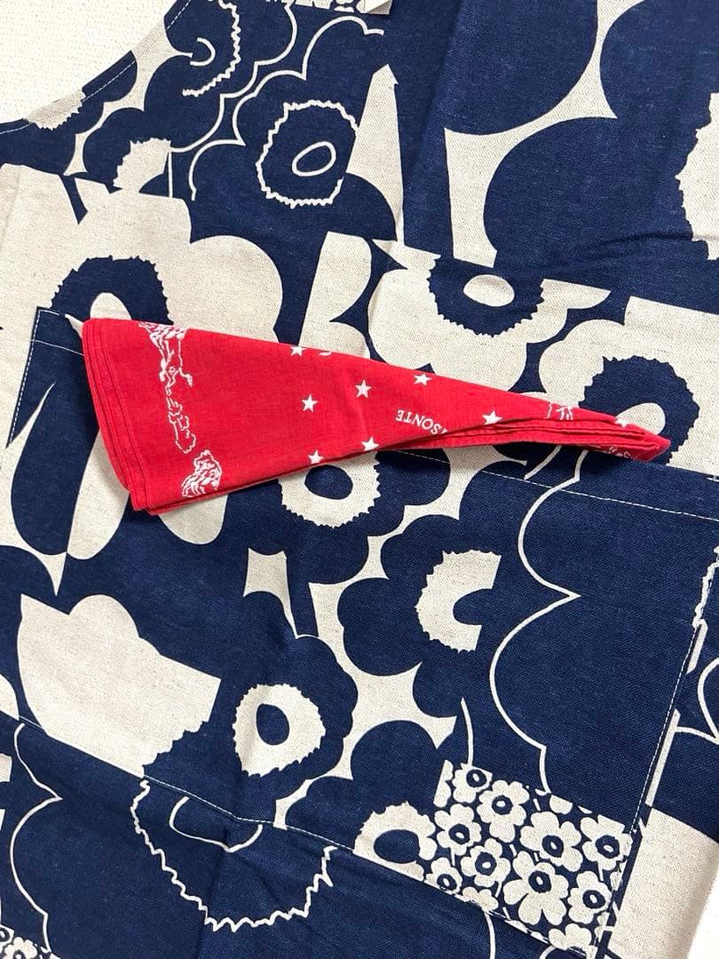 【新品未使用】マリメッコ　marimekko エプロン　ウニッコ　アニバーサリー