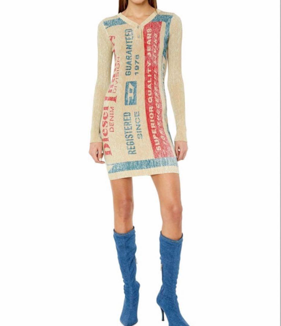 A　ディーゼルニットワンピース